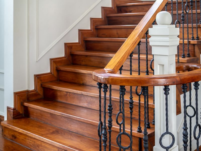 Bannister Staining in Kansas City, KS