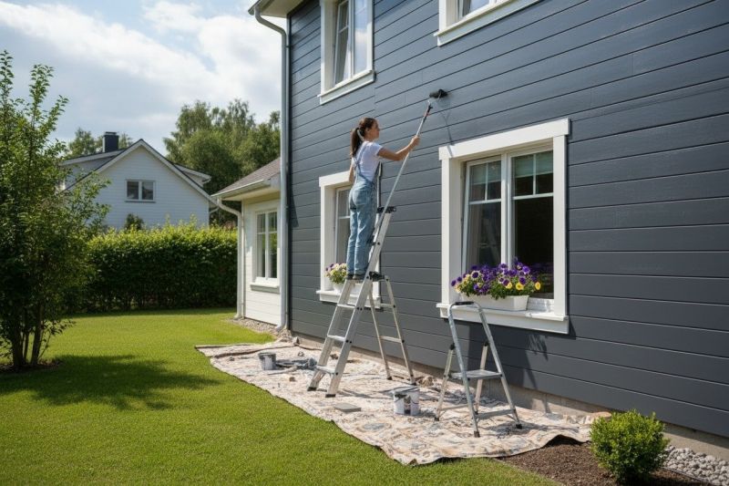 Curb Painting in Fort Collins, CO