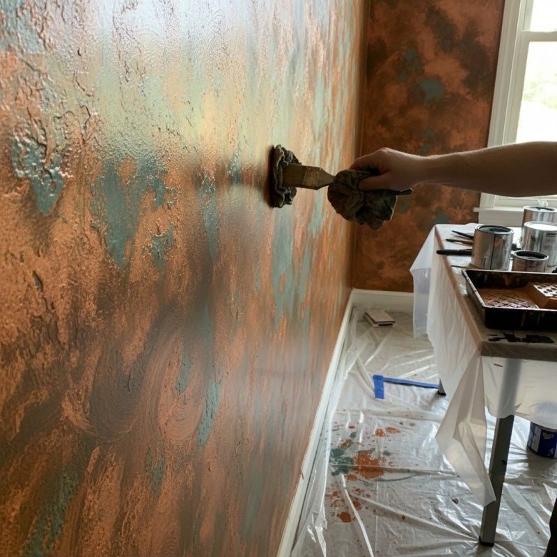 Faux Interior Painting in Alpharetta, GA