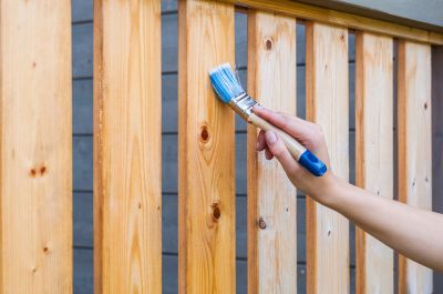 Picket Fence Staining in Waco, TX