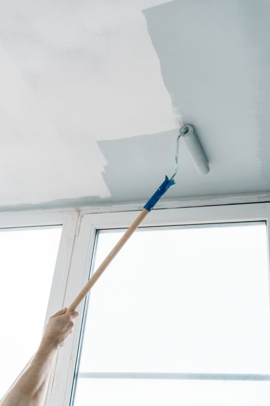 Stucco Ceiling Painting in Kansas City, KS