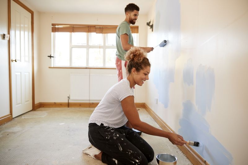 Townhouse Interior Painting in Kansas City, KS